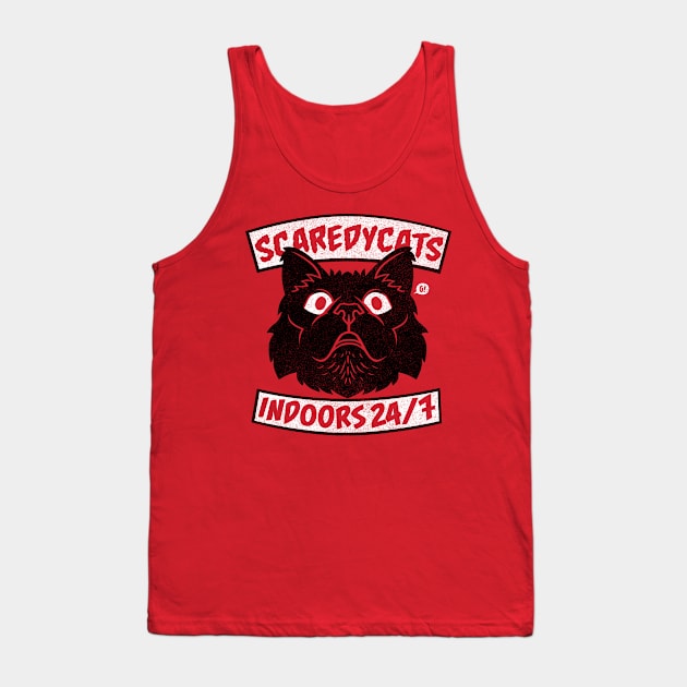 SCAREDYCATS Tank Top by GiMETZCO!